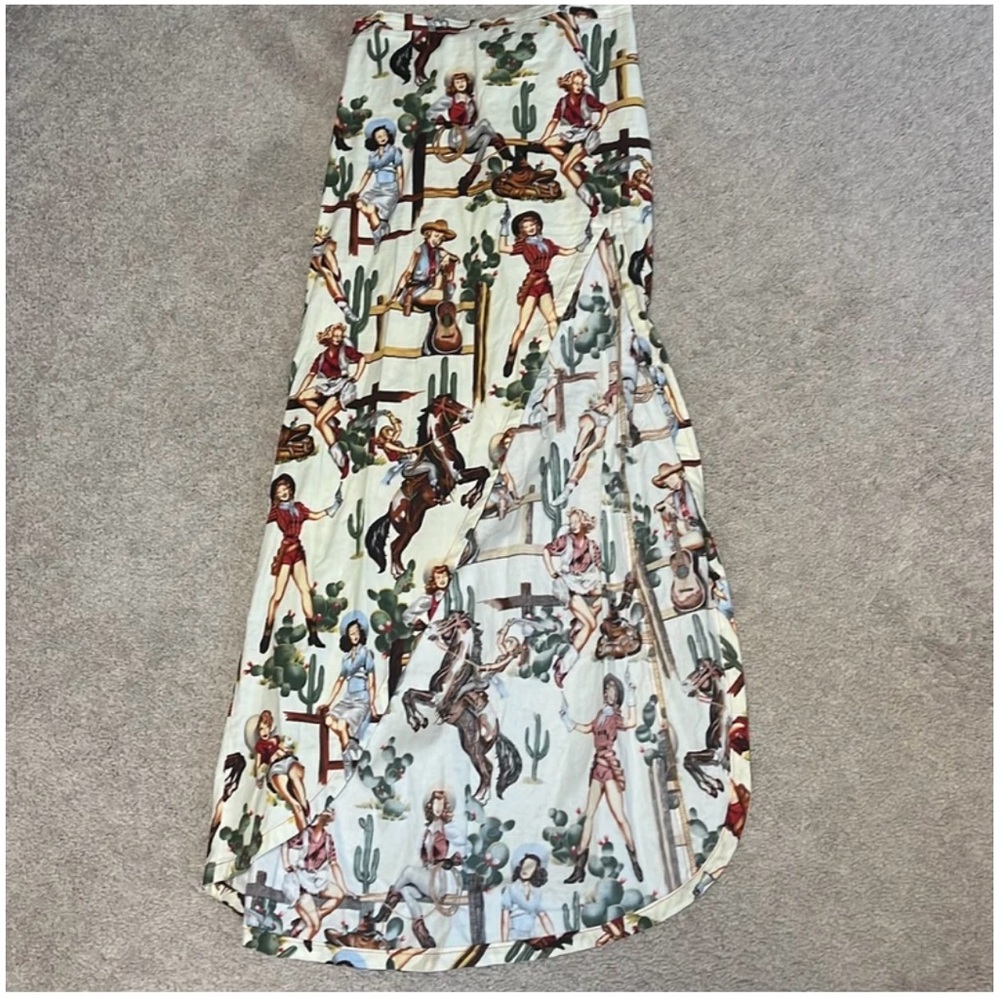 Vintage western skirt